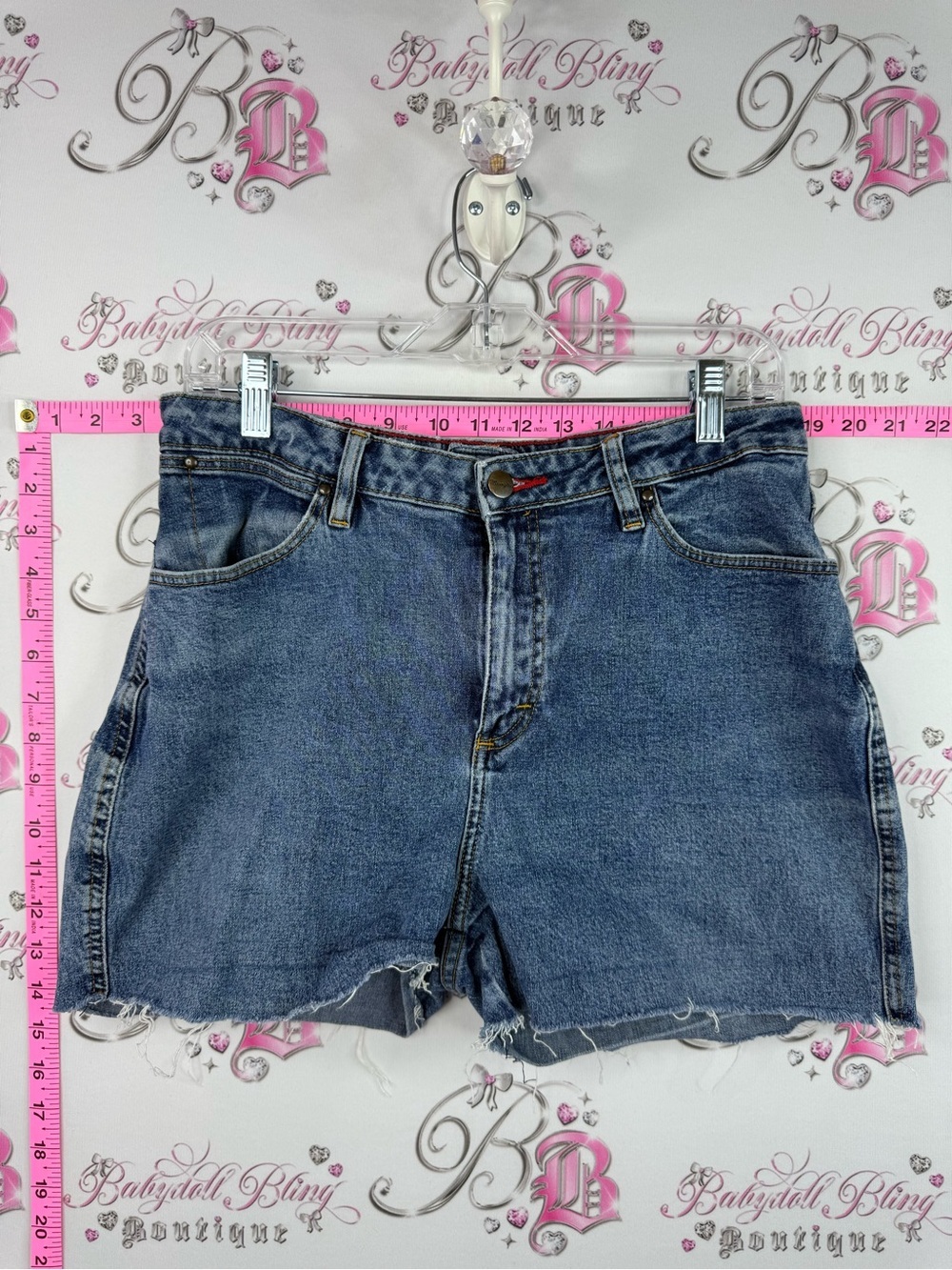 Wrangler Blue Denim Cutoff Women’s Shorts